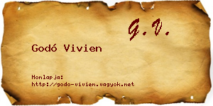 Godó Vivien névjegykártya