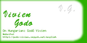 vivien godo business card